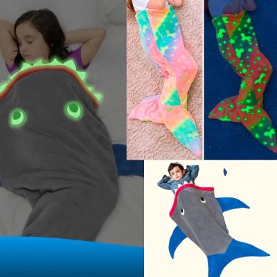 Coperte con coda luminosa per bambini | MERMAIDREAM